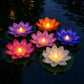 LED Waterproof Floating Lotus Lights