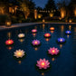 LED Waterproof Floating Lotus Lights