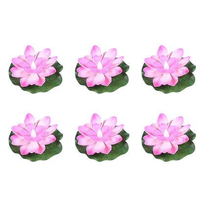 LED Waterproof Floating Lotus Lights