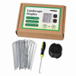 Galvanized Landscape Staples with Gasket