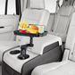 🚗 Car Cup Holder Tray: 360° Swivel, Extendable Surface, Phone Slot, Tool-Free Install