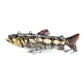 Multi-Jointed Electronic Fishing Lure with LED Light