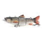 Multi-Jointed Electronic Fishing Lure with LED Light