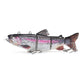 Multi-Jointed Electronic Fishing Lure with LED Light
