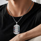 🛡️ 50% OFF! ✨ Men's Protective Pendant – Bold Stainless Steel Design, Vintage Religious Detailing & Colorful Stone Accents – Streetwear Edge with Everyday Confidence 🔱