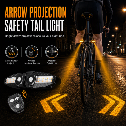 Universal Bicycle Taillight with Remote Turn Signals