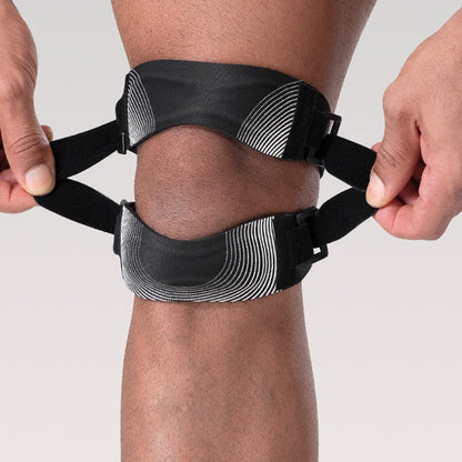 🔥50% DISCOUNT – Don’t Miss Out🔥Adjustable Dual-Band Patella Knee Strap – Secure Support & Comfort for Sports and Daily Activities
