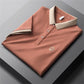 🔥Last Day Sale 50%🔥Men's Casual Embroidery Lapel Short Sleeves