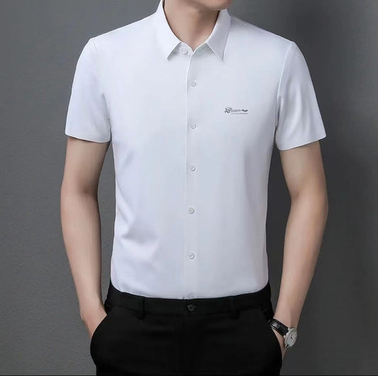 Men's Short Sleeve Non-Iron Business Shirt