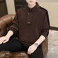 🔥2024 New Year's Hot Sale🔥Stand Collar Half Zip Fleece Sweatshirt