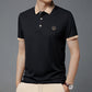 🔥Last Day Sale 50%🔥Men's Casual Embroidery Lapel Short Sleeves