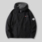 Men's Double-Faced Faux Fleece Warm Hooded Jacket