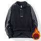 🔥2024 New Year's Hot Sale🔥Stand Collar Half Zip Fleece Sweatshirt