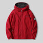 Men's Double-Faced Faux Fleece Warm Hooded Jacket