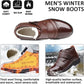 🔥2024 New Year's Hot Sale🔥Men's Warm Faux Fur lined Ankle Snow Business Boots