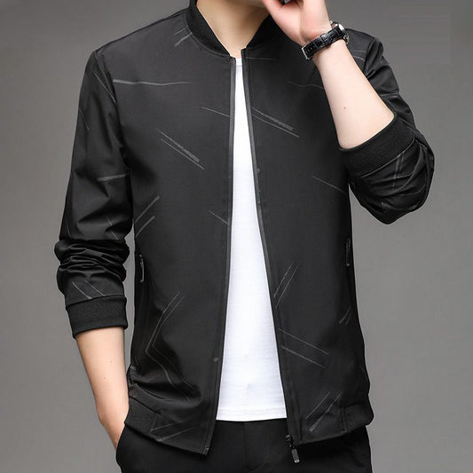 Men's Casual Stand Collar Jacket