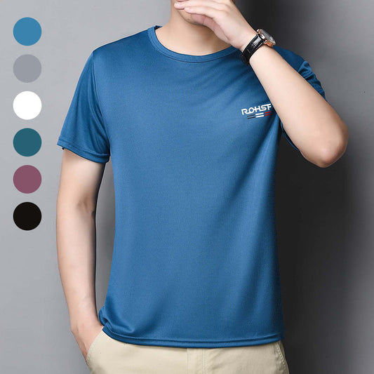 🔥BUY 2 Free shipping🔥Men's Ice Silk Short Sleeve T-Shirt