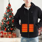 Warm Gift! USB Heated Casual Hoodie Jacket