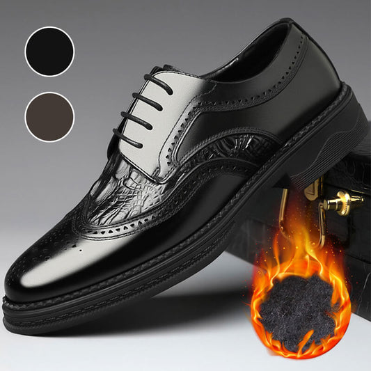 🔥Free shipping🔥Men’s Business Brogue Leather Shoes