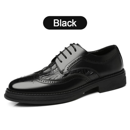 🔥Free shipping🔥Men’s Business Brogue Leather Shoes