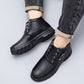 🔥2024 New Year's Hot Sale🔥Men's Winter Plush Warm Anti Slip Leather Shoes