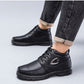 🔥2024 New Year's Hot Sale🔥Men's Winter Plush Warm Anti Slip Leather Shoes