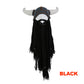 🔥2024 New Year's Hot Sale🔥Funny Beard Viking Knit Hat and Removable Beard