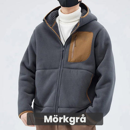 🔥2024 New Year's Hot Sale🔥Hooded Cardigan in Thickened Artificial Cashmere for Men