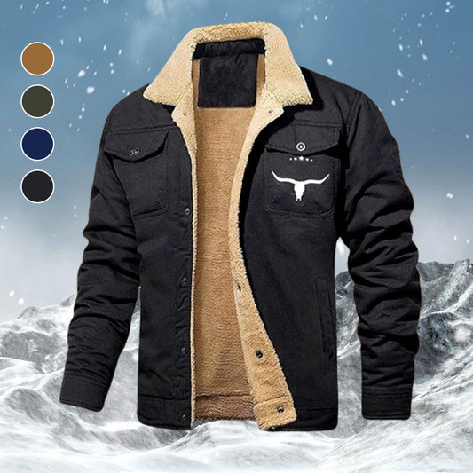 🔥30% OFF & Free shipping 🔥Men's Retro Warm Jacket