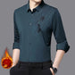 🔥2024 New Year's Hot Sale🔥Men's Winter Thickened Warm Long Sleeve Shirt