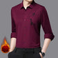 🔥2024 New Year's Hot Sale🔥Men's Winter Thickened Warm Long Sleeve Shirt