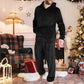 🔥2024 New Year's Hot Sale🔥Men's Warm Plush Pajama Set
