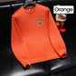 Men's Mercerized Round Neck Comfortable Sweatshirt