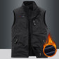 🎁Hot Sale 50% OFF⏳Men's Stand Collar Plush-lined Reversible Vest