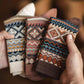 🎁Hot Sale 49% OFF⏳Vintage Knit Pattern Soft Durable Crew Socks